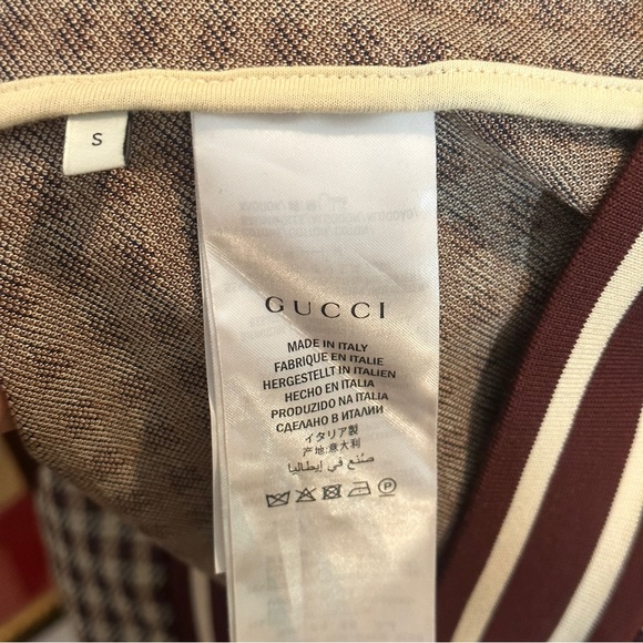Gucci Jacket Micro-Check & Paisley-print - Picture 3 of 7